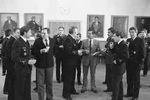 Freundschaftsbesuch des Wilhelmshavener Marine-Portepee-Unteroffizierscorps bei der Unteroffiziersvereinigung der Luftwaffenunterstützungsgruppe Süd