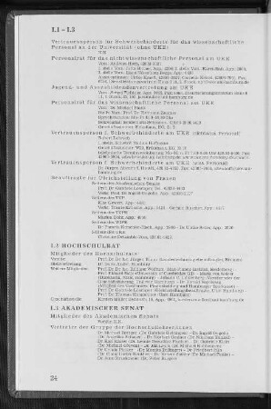 I.3 Akademischer Senat