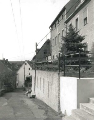 Roßwein. Wunderburg. Blick zur Wehrstraße