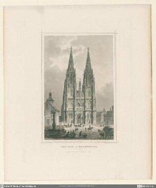 Der Dom in Regensburg.