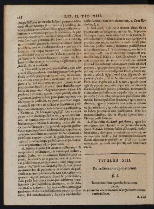 Titulus XIII.