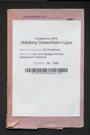 Erblasser: Brockmeyer, Johann Georg: