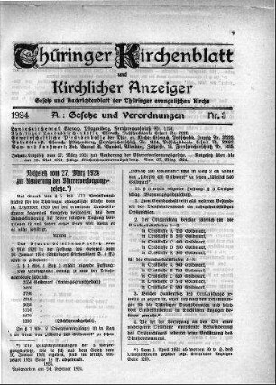 Nr. 3 : 24. Februar 1924
