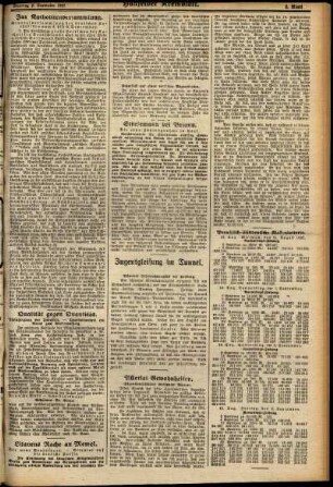Zweite Ausgabe vom Dienstag, den 06. September 1927.