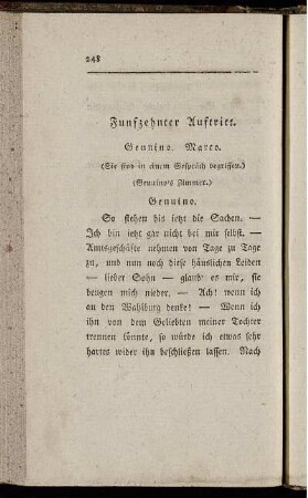 Funfzehnter Auftritt. - Siebenzehnter Auftritt.