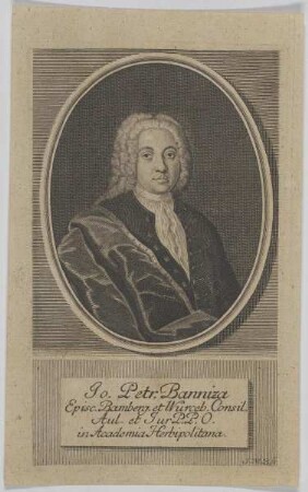 Bildnis des Jo. Petr. Banniza