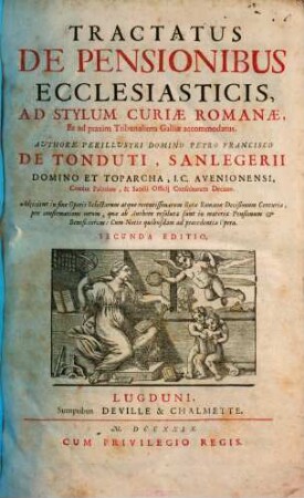 Petri Francisci de Tonduti Tractatus de pensionibus ecclesiasticis