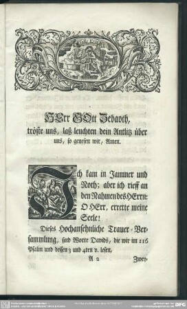 Leichenpredigt : Trauer-Rede