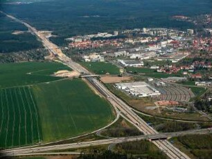 Hermsdorfer Kreuz BAB A 9 Richtung Hermsdorf