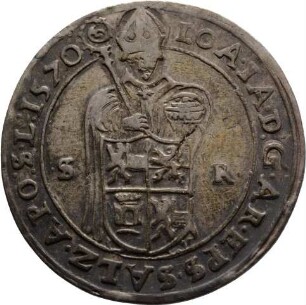 Münze, 1/2 Guldentaler (30 Kreuzer), 1570