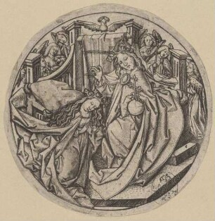 Der Heiland segnet Maria