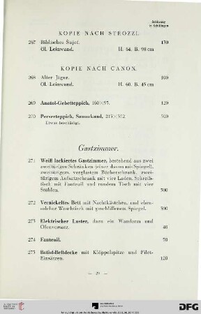 Gastzimmer (Nr. 271-283)