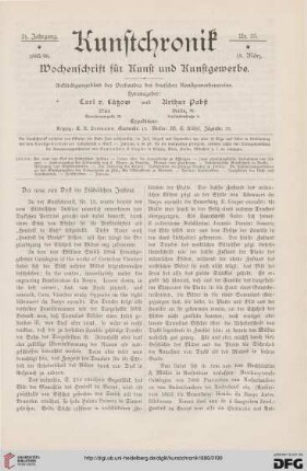 Heft 23 (18. März 1886)