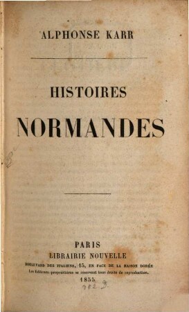 Histoires Normandes