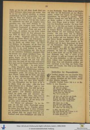 Inschriften der Bauernhäuser.