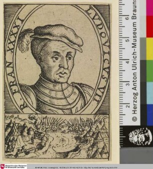 LVDOVICVS VII R. FRAN XXXXI [Ludwig VII. ; Ludwig, der Junge; Louis VII le Jeune]