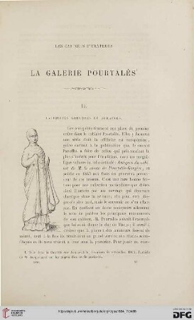 17: La galerie Pourtalès, 2, Antiquités grecques et romaines : les cabinets d'amateurs
