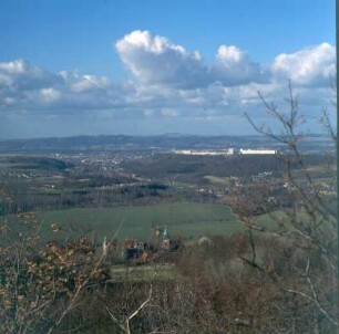 Großcotta. Blick vom Cottaer Spitzberg : Dohma-Cotta. Großcotta. Blick vom Cottaer Spitzberg