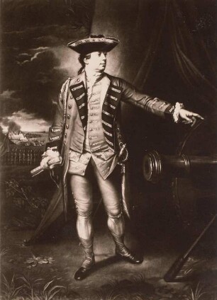 Admiral französisch ?, offenbar Wiedereroberer von La Martinique 1763 ?