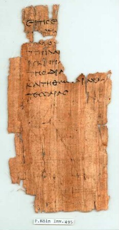 Inv. 00495, Köln, Papyrussammlung