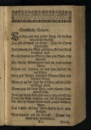 Christliche Hertzen