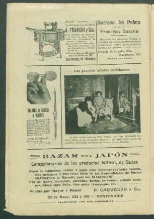 Las grandes artistas parisiennes... [Fotografía]