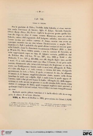 Cap. VIII: tido ed Ismene
