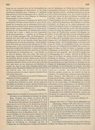 216-218 [Rezension] Brunner, Emil, Philosophie und Offenbarung