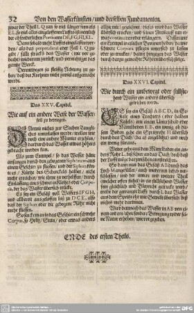 Das XXV. Capitel. Wie auf ein andere Weise der Wasserfall zu betriegen.