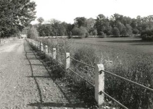 Niesky-See. Schloßteich. Blick zum Schloß See (1783)