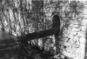 Wittichenau-Hoske. Mühle, Welle des Wasserrades
