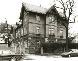Dresden-Strehlen, Oskarstraße 2/Ecke Wasaplatz. Villa. Um 1900. Straßenansicht