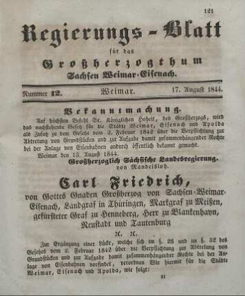 Nr. 12 : 17. August 1844