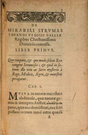 De mirabili strumas sanandi vi liber