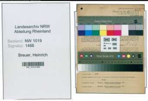Entnazifizierung Heinrich Breuer , geb. 02.10.1901 (Kaufmann)