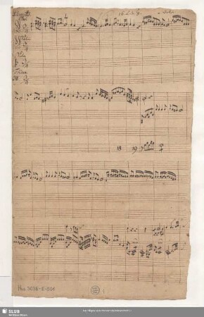 Herr Christ der ein'ge Gottes Sohn - Mus.3036-E-501 - Mus.3036-E-501a : V (4), Coro, orch, org; BanD 93