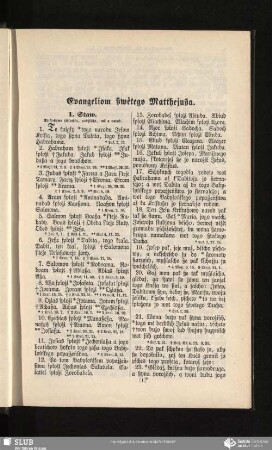 Evangeliom ßwėtego Matthejußa