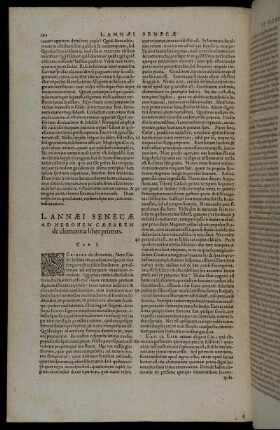 L. Annæi Senecæ Ad Neronem Cæsarem de clementia [...]