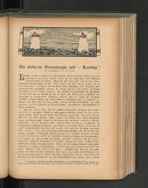 Die moderne Dramaturgie und - Lessing