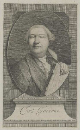 Bildnis des Carl Goldoni