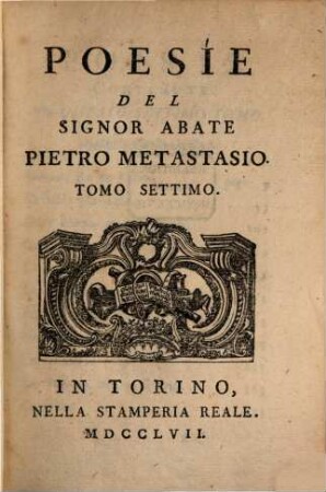 Poesie del Signor Abate Pietro Metastasio, 7