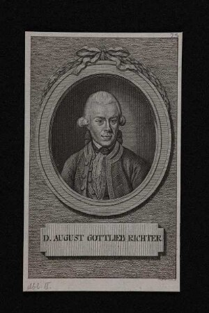 Bildnis des August Gottlieb Richter