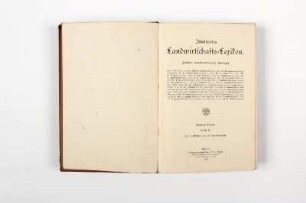Illustriertes Landwirtschafts-Lexikon