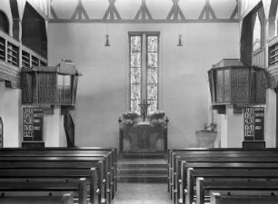 Evangelische Laurentiuskirche — Kirchenschiff