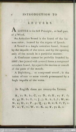 Letters
