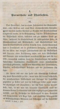 1-16 Vorurtheile und Thatsachen