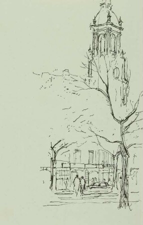Dresden-Neustadt: Turm der Dreikönigskirche