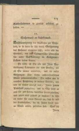 13. Wahrmund an Lichtfreund