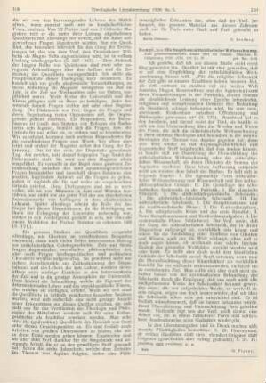 110 [Rezension] Dempf, Alois, Die Hauptform mittelalterlicher Weltanschauung