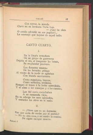 Canto cuarto